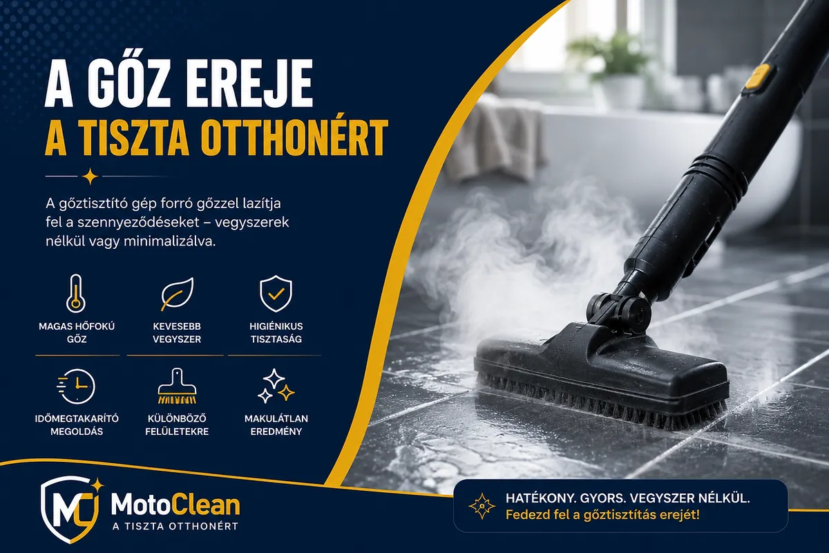 a gőz ereje a tiszta otthonért