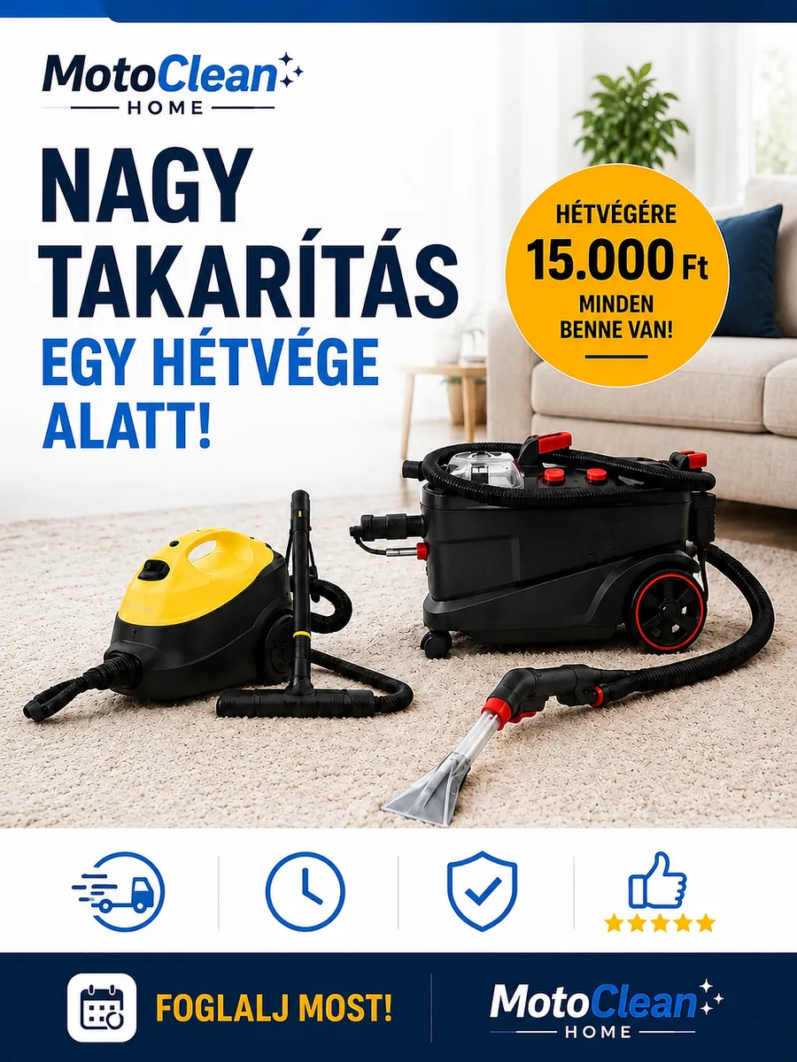 kárpittisztító gép bérlés