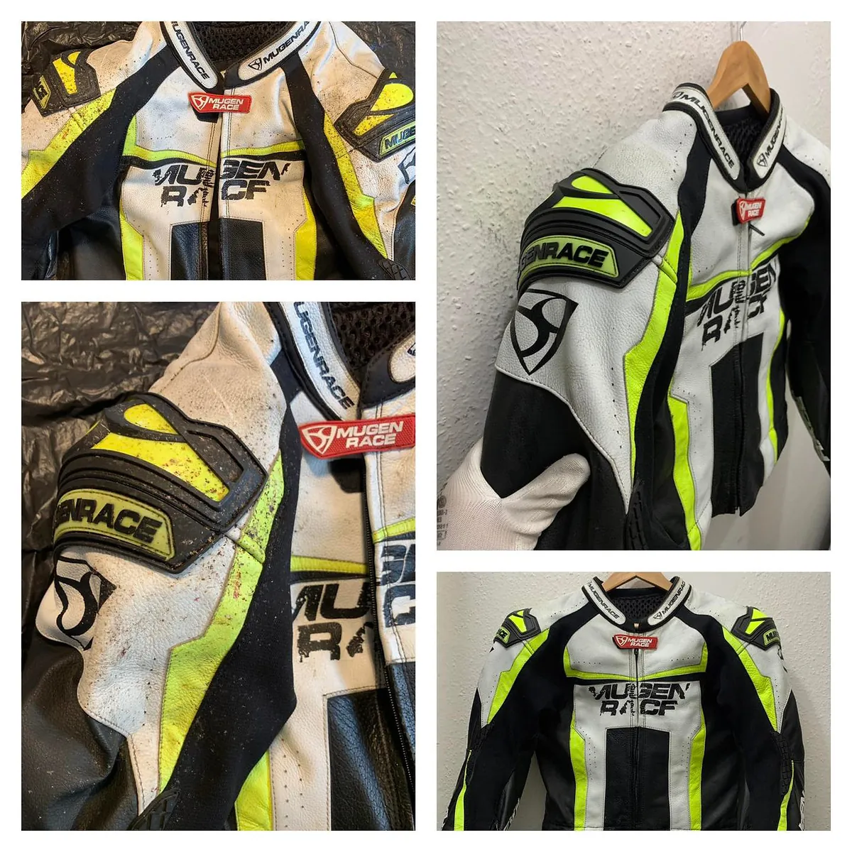 Mugen Race motoros ruha tisztítás
