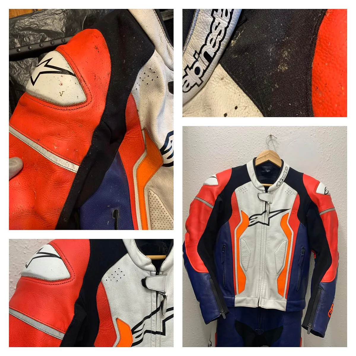 Alpinestars motoros bőrruha tisztítás