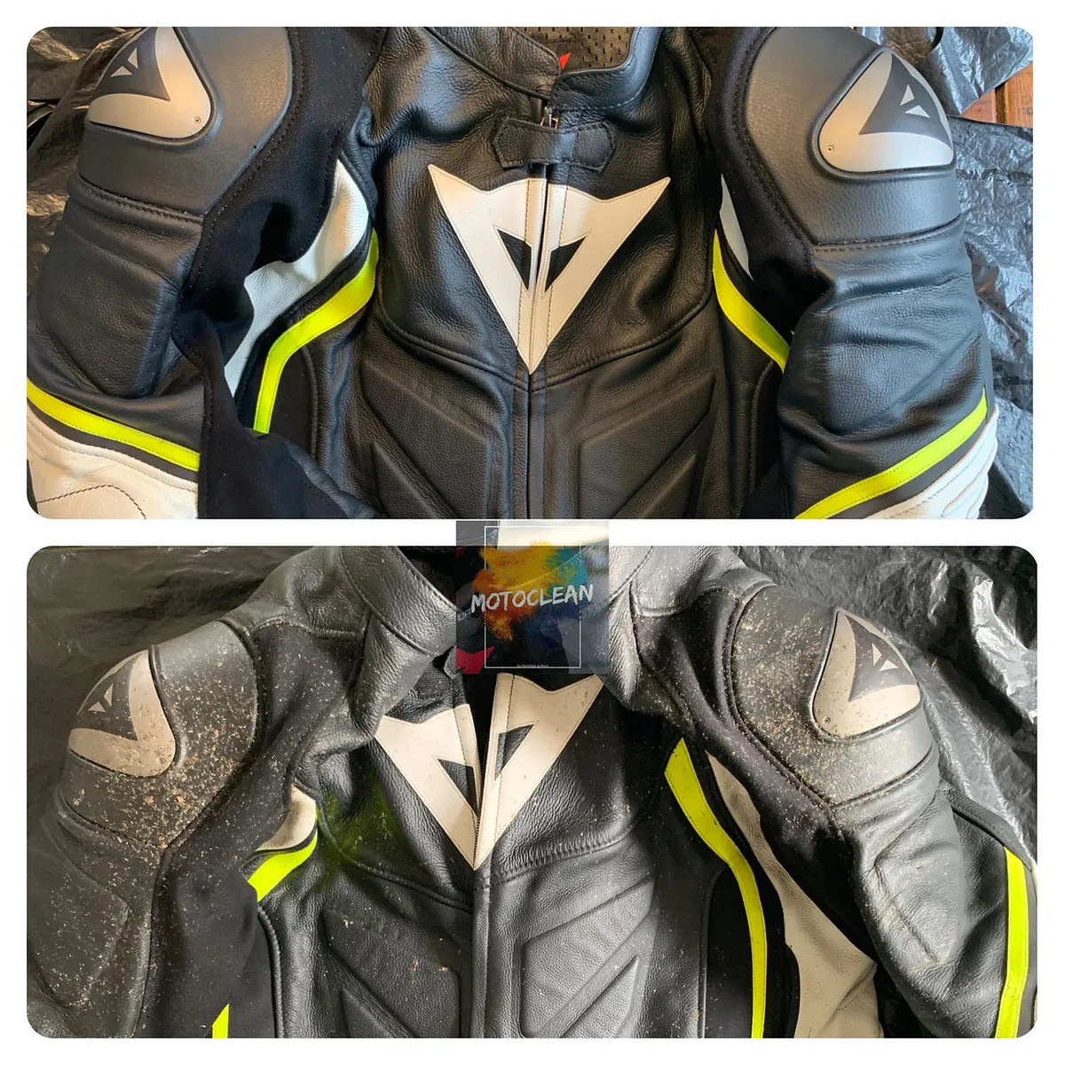 Dainese motoros ruha tisztítás